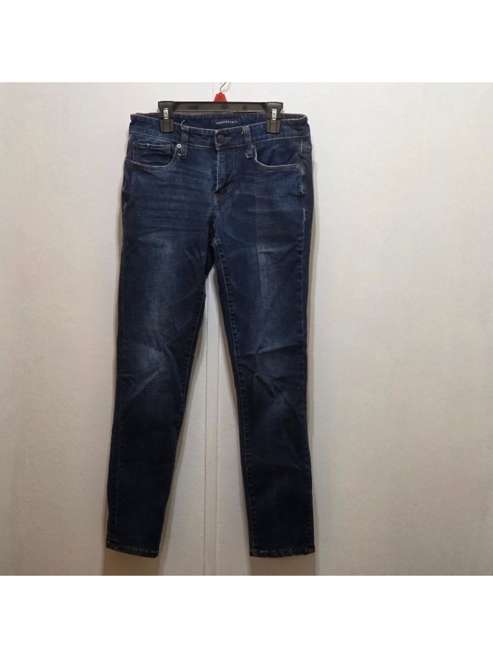 Aeropostale Super Skinny Blue Jeans Womens 28/30 Low Rise Dark Wash Denim